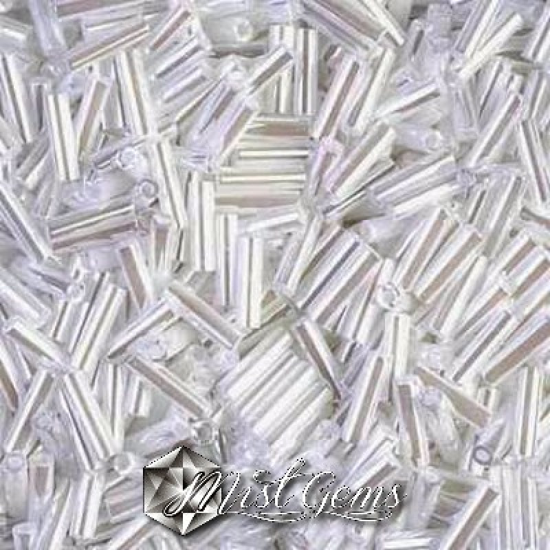 Miyuki Bugle BB2-0420 White Pearl Ceylon