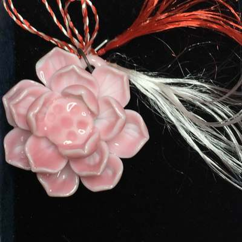 Martisor -Pandantiv din Portelan-5buc