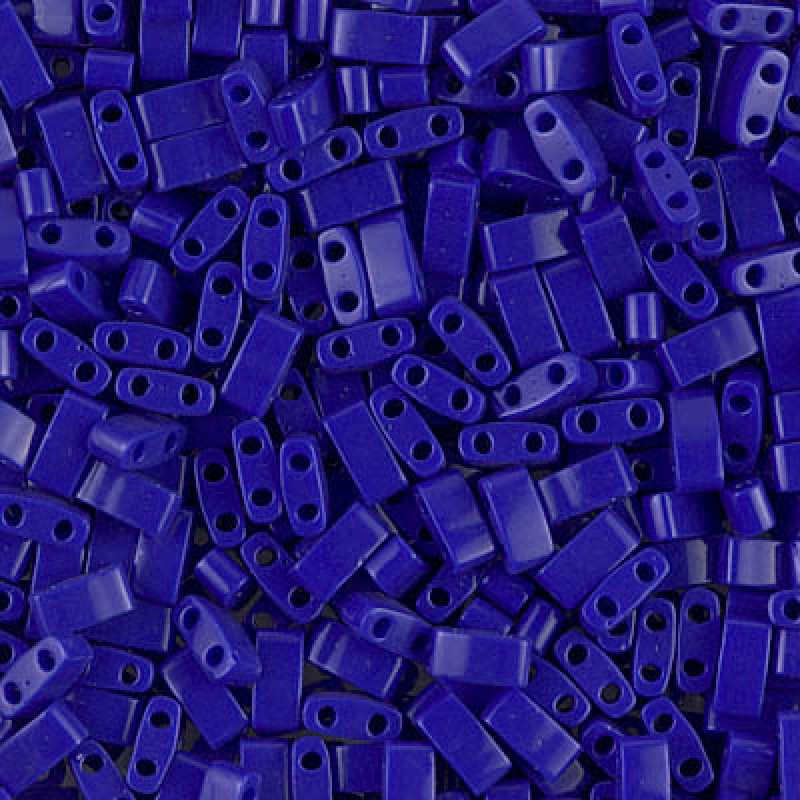 Miyuki Half-Tila 0414-Opaque Cobalt-HTL414
