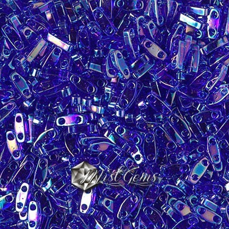 Miyuki Quarter-Tila 0177-Transparent Cobalt-QTL177