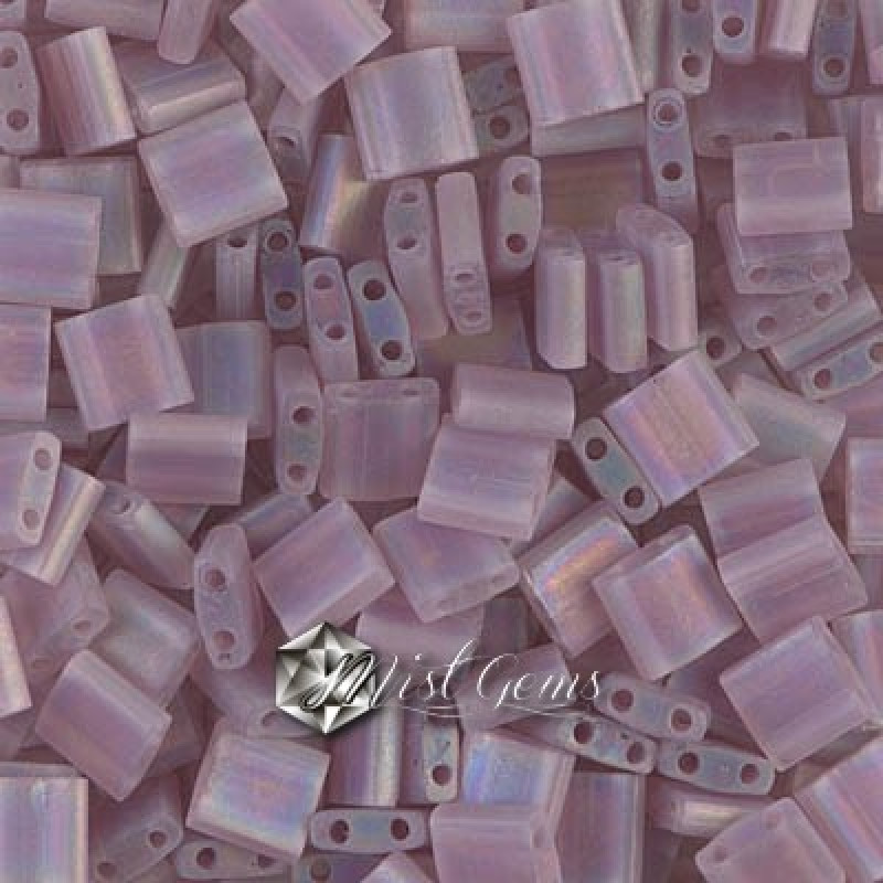Miyuki Tila 0142FR-Transparent Smoke Amethyst AB-TL142FR