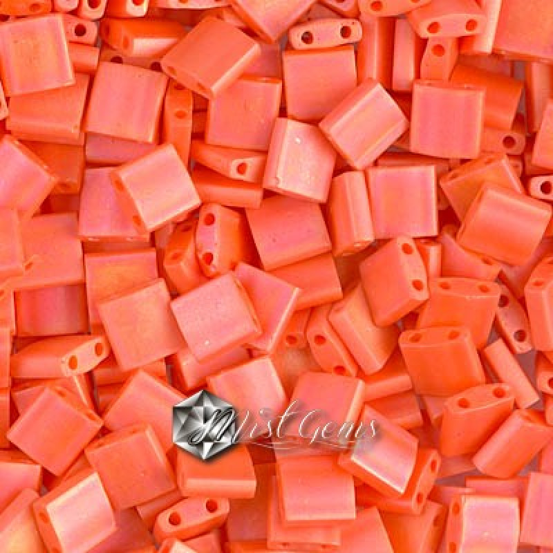 Miyuki Tila 0406FR-Opaque Matted Orange AB-TL406FR