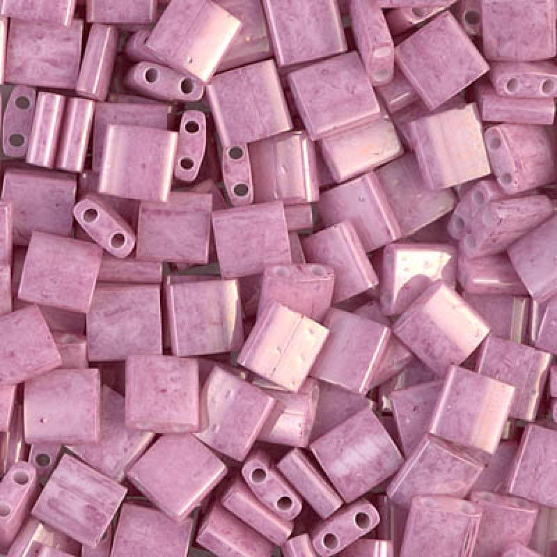 Miyuki Tila 0599-Opaque Luster Antique Rose-TL599