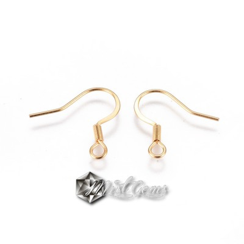 Baza Cercei Carlig Inox Placati cu Aur 18k-1per