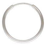 Baza Confectionat Cercei Hoop din Argint 925 Antitarnish-Cerc -30mm -1pereche