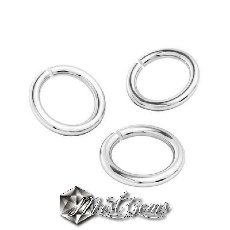 Zale Simple Sudate din Argint 925-3X0,5mm -10buc