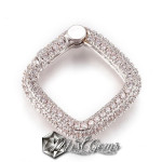 Inchizatoare cu arc, placata cu cubic zirconia-patrata