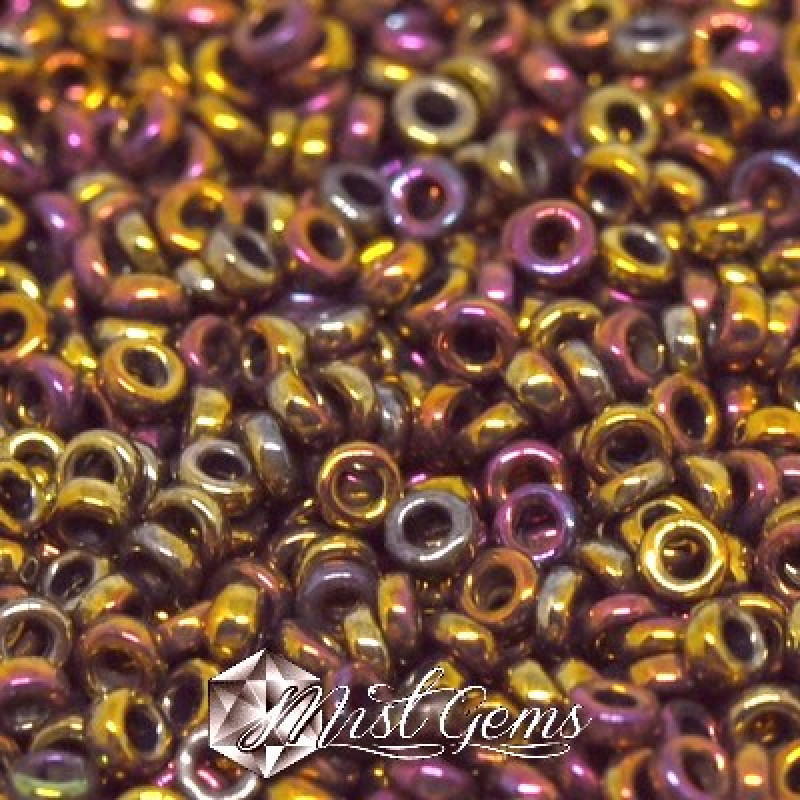 Spacer Miyuki SPR2-0462  Metallic Gold Iris-2gr.