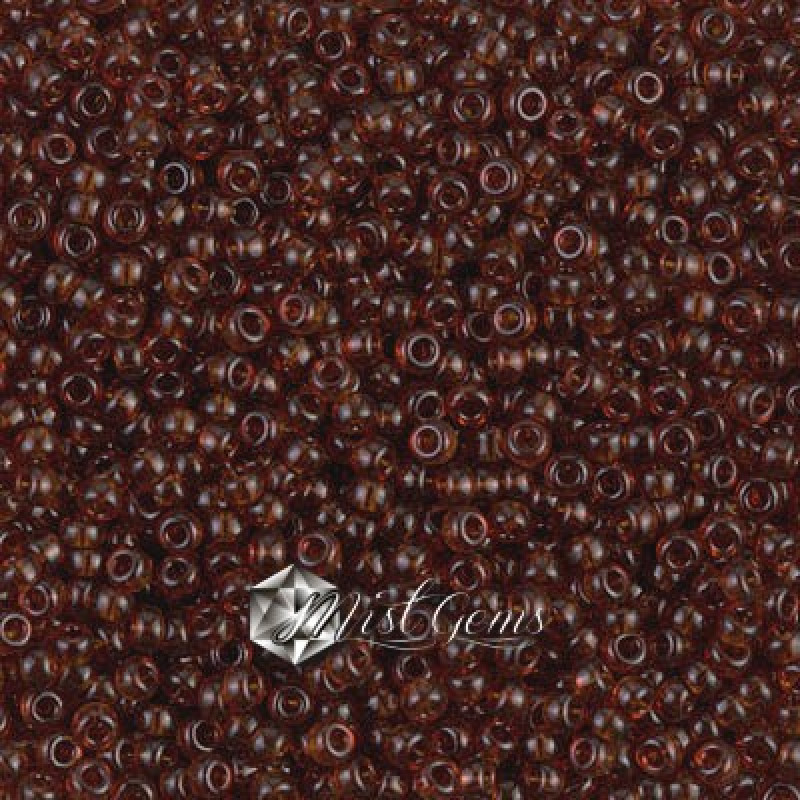 Miyuki Round Rocailles 11/0 RR-0134D Dark Golden Brown