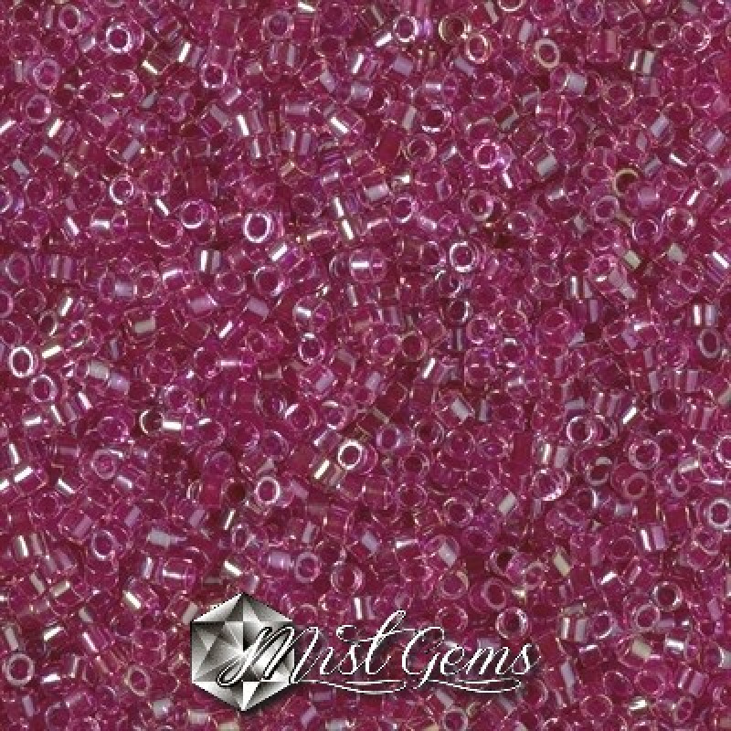 Delica 11/0 DB 2389 Fancy Lined Magenta