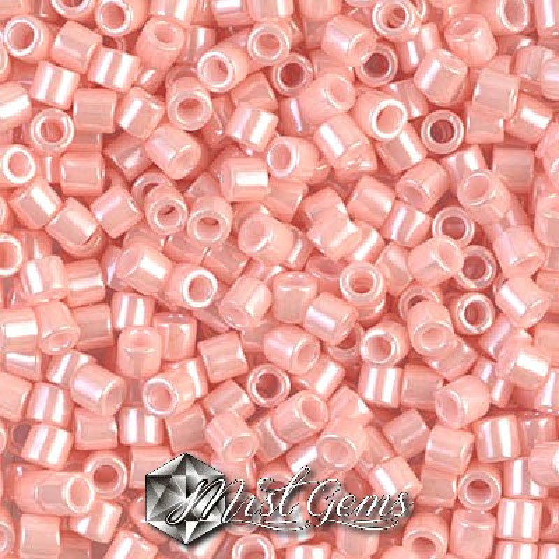 Delica 8/0 DBL 1533 Opaque Ceylon Light Salmon 