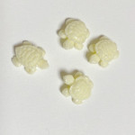 Margele "Broasca Testoasa" -imitatie coral-ivoire-1buc