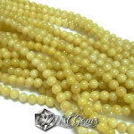 Jad Sfere 8mm verde Chifon -10 buc
