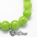 Jad Sfere 4mm Verde Lemon-20 buc