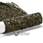 Jad African Natural Sfere Fatetate 2-2.5mm -Sir 37cm