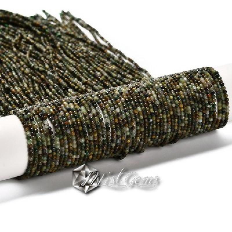 Jad African Natural Sfere Fatetate 2-2.5mm -Sir 37cm