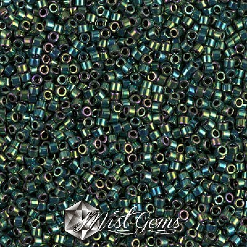 Delica 11/0 DB 0027 (DB27) Metallic Green Luster