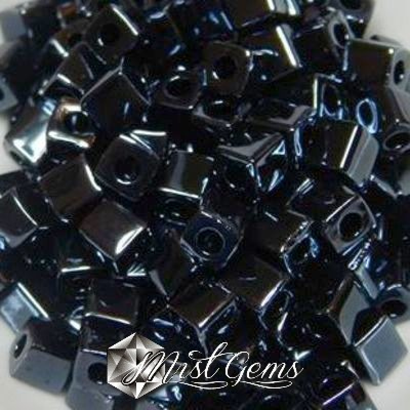 Miyuki Square Beads SB0451 Gunmetal-4mm