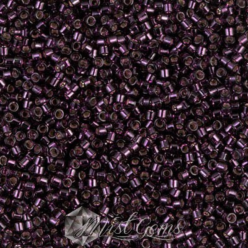 Delica 11/0 DB 0611 Silver Lined Wine Dyed