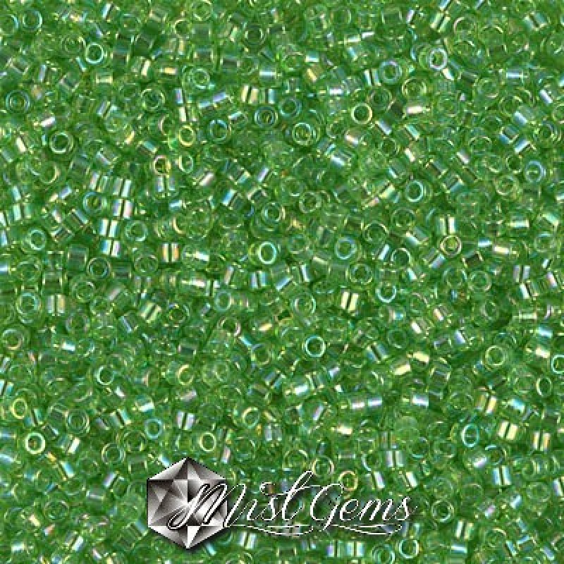 Delica 11/0 DB 1246 Transparent Lime AB