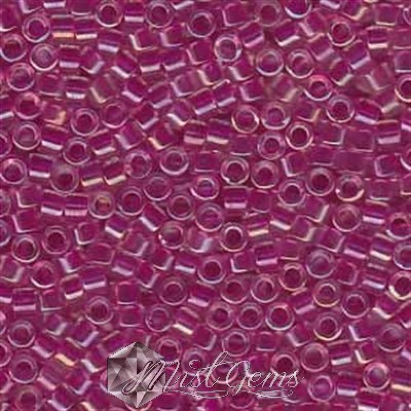 Delica 11/0 DB 0074 (DB74) Lined Light Fuchsia AB