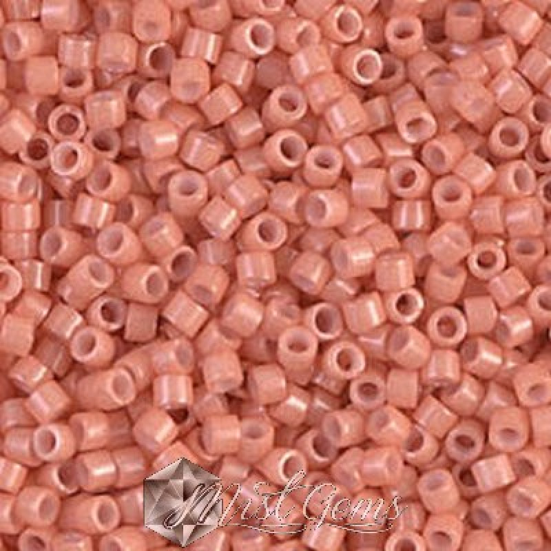 Delica 11/0 DB 1363 Dyed Opaque Peach