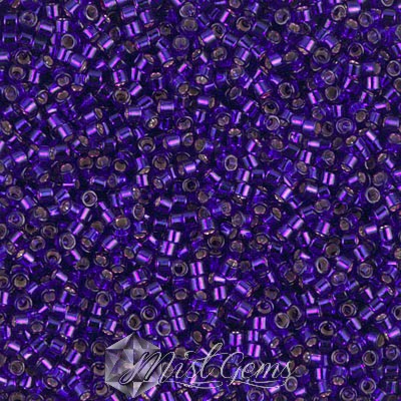 Delica 11/0 DB 0610 Silver Lined Violet Dyed