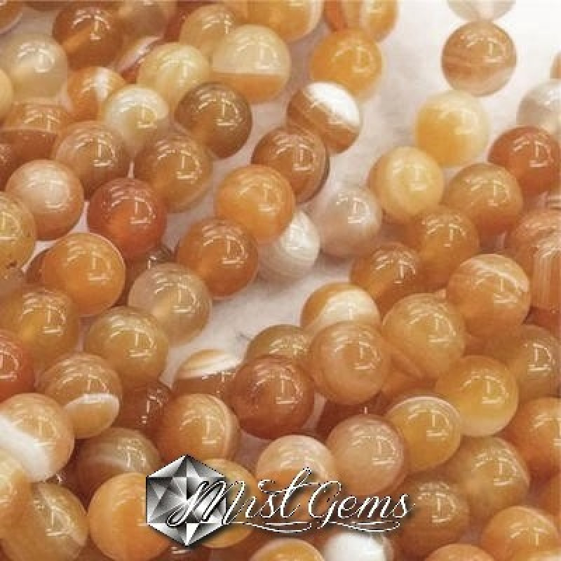 Agate sfere crem,bej 10mm-10 buc
